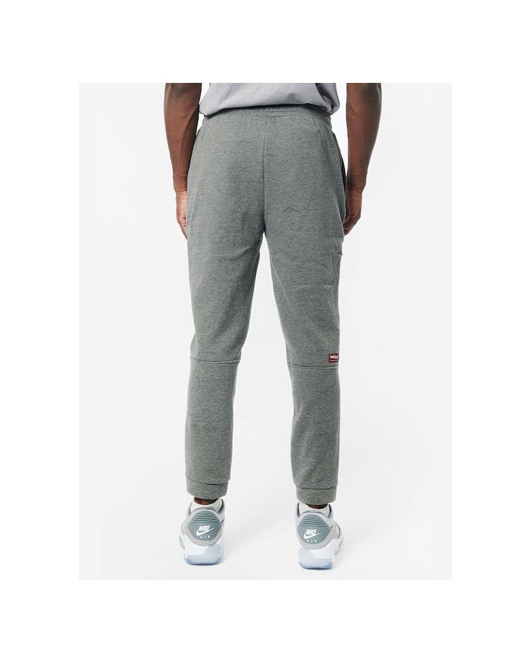 Ανδρικό Παντελόνι Φόρμας Body Action Men Basic Sweatpants 023237 03 D.Mel.Grey