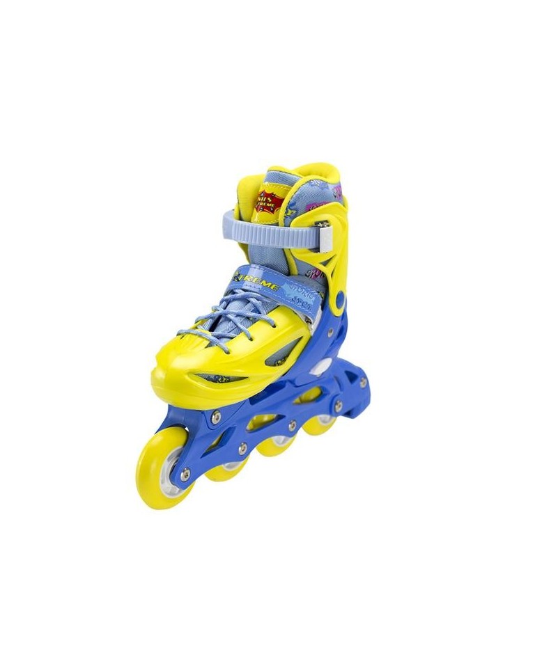 Αυξ. Πατίνια Roller NH 1105 ΣΕΤ 3 ΣΕ 1 INLINE SKATES NILS EXTREME ΚΙΤΡΙΝΟ/ΜΠΛΕ