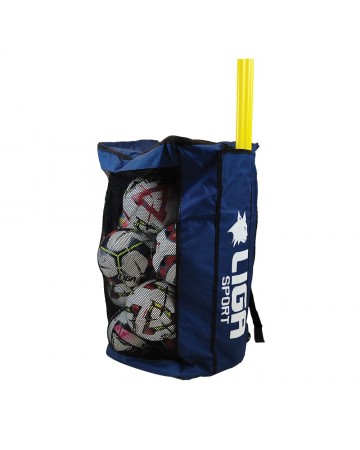 Σάκος Μεταφοράς Εξοπλισμου Με Ρόδες (84cmx36cmx36cm) Ligasport Equipment Bag Pro (Blue)