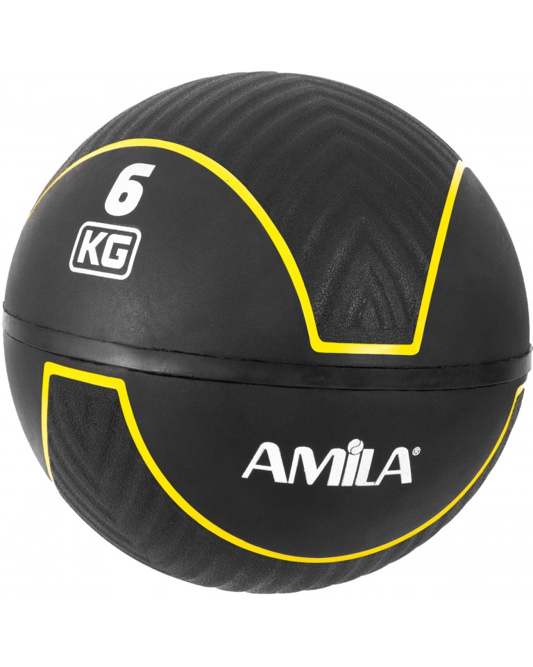 Medicine Ball HQ Rubber 6Kg Amila 90709