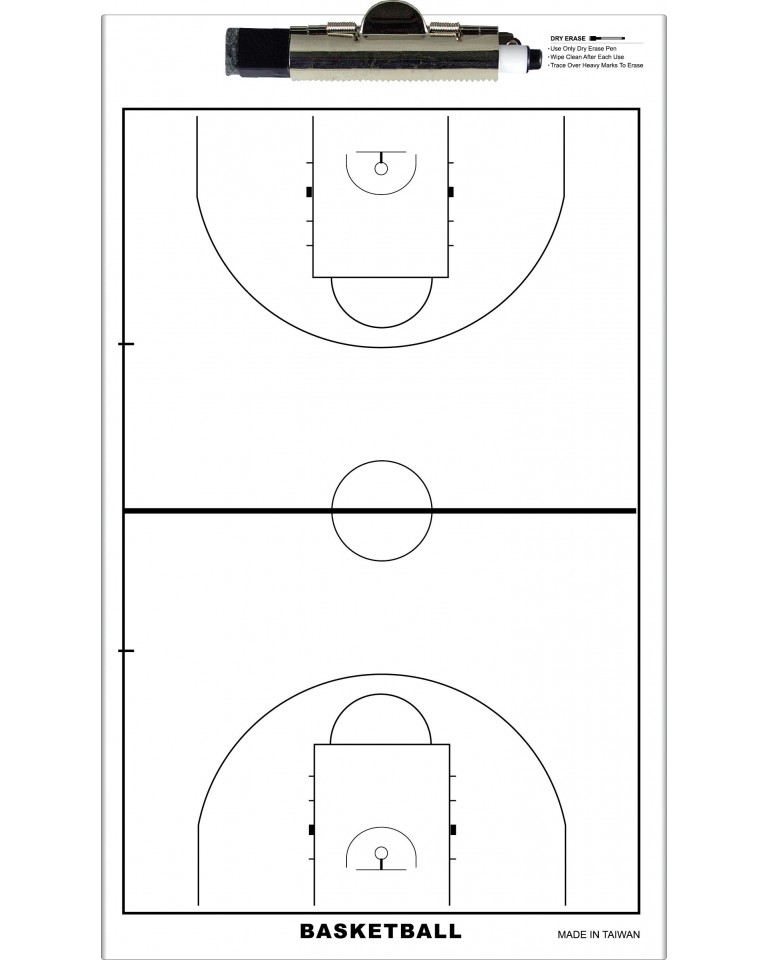 Ταμπλό Προπονητή Basket Διπλής Όψης 41978