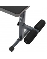 Αναδιπλούμενος Πάγκος Ασκήσεων Ligasport Adjustable Bench 983970