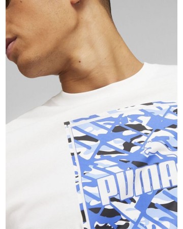 Ανδρικό T-shirt Puma Graphics Camo Box Tee 675179-02