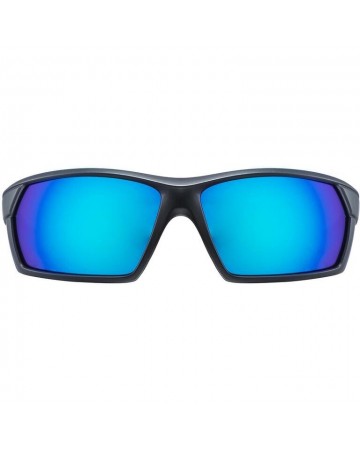 Γυαλιά Ηλίου Uvex Sportstyle 225 black blue mat mirror blue One Size 5320252416