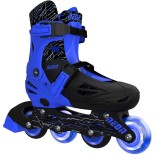 Αυξομειούμενα Inline/Roller Skates Yvolution Neon Combo 2 σε 1, Mπλε