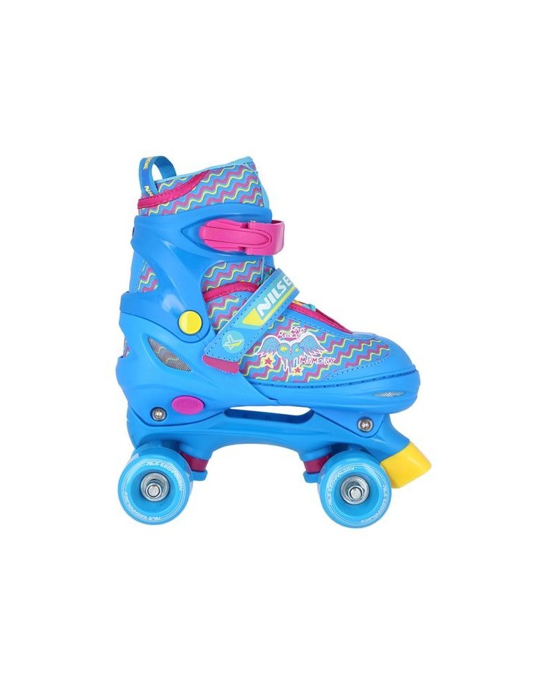 Αυξομειούμενα Πατίνια Roller NF 4413 ΣΕΤ 3 ΣΕ 1 INLINE SKATES NILS EXTREME ΜΠΛΕ - LARGE(38-41