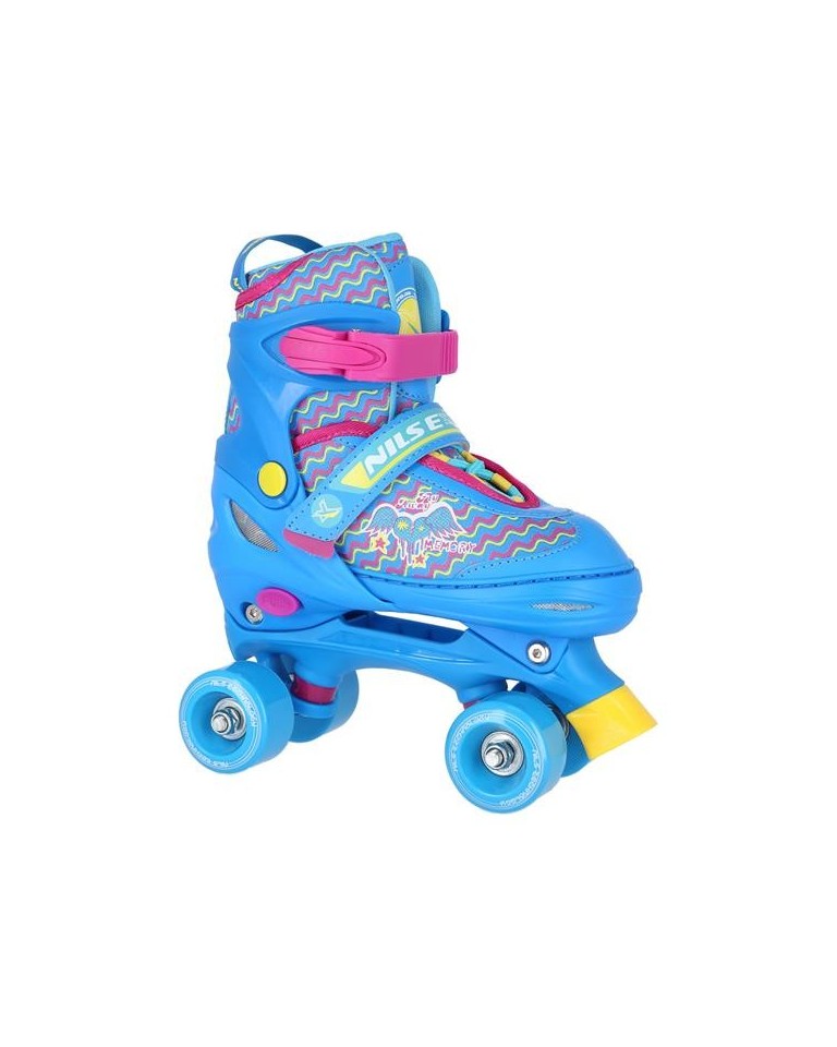 Αυξομειούμενα Πατίνια Roller NF 4413 ΣΕΤ 3 ΣΕ 1 INLINE SKATES NILS EXTREME ΜΠΛΕ - LARGE(38-41