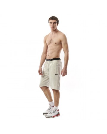Ανδρικό Σορτσάκι Body Action Men's Essential Sport Shorts 033317-03C Grey Mel