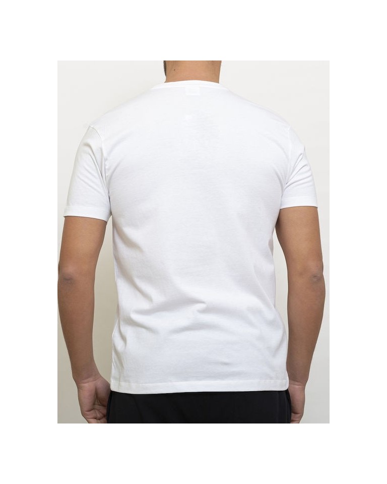 Ανδρικό T-Shirt REA 1902-S/S Crewneck Tee Shirt A3-007-1-001 White