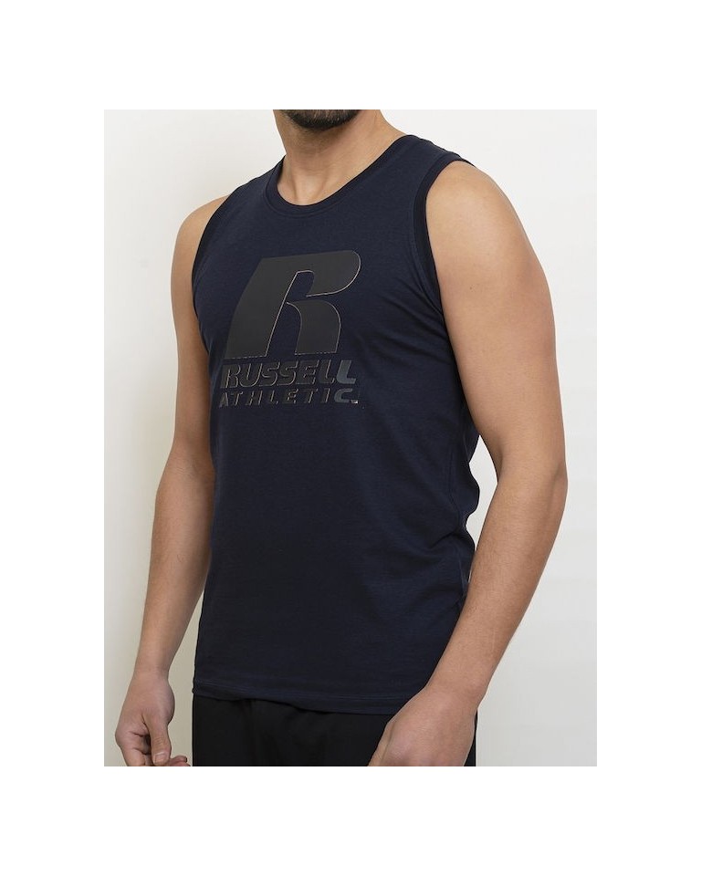 Ανδρικό T-Shirt Russell Athletic Iconic R Tonal Singlet A3-072-1-190 Navy