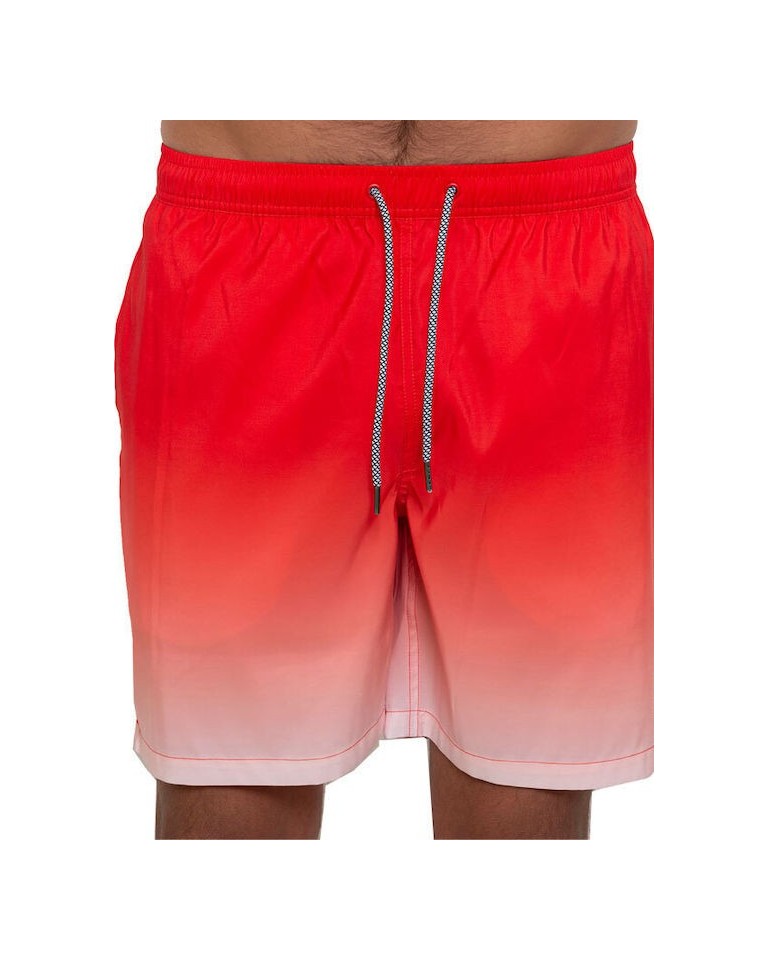 Ανδρικό Μαγιό Βερμούδα Russell Athletic Michael Swim Shorts A3-090-1-420 Fiery Red