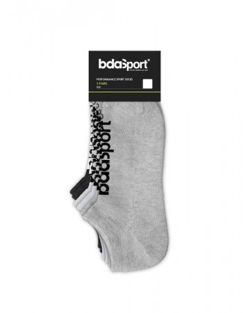 Κάλτσες Body Action 3-Pack Unisex No-Show Socks - 095302-17 MULTICOLOR
