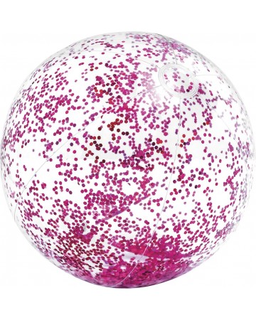 Transparent Glitter Beach Balls Intex 58070