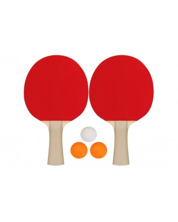 Σετ 2 Ρακέτες Ping Pong & 3 Μπαλάκια "Recreational" (61UK)