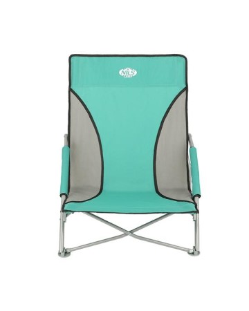 Καρέκλα Παραλίας NC3035 Πράσινο/Γκρι Nils Camp