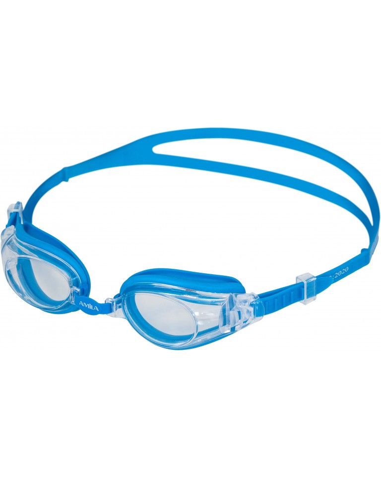 Γυαλιά Κολύμβησης Amila KOR-60AF Μπλε - Διάφανοι Φακοί 47148