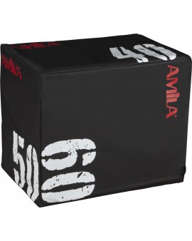 Πλειομετρικό κουτί με μαλακή επιφάνεια (40x50x60) Amila 84556