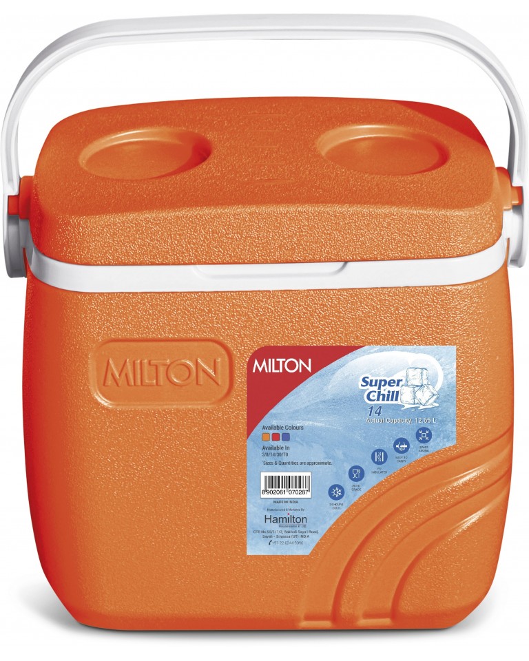 Ισοθερμικό Ψυγείο MILTON Super Chill 14 Πορτοκαλί 13059