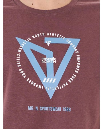 Ανδρικό T-Shirt Magnetic North Men's Mgn T-Shirt 23006 Terracotta