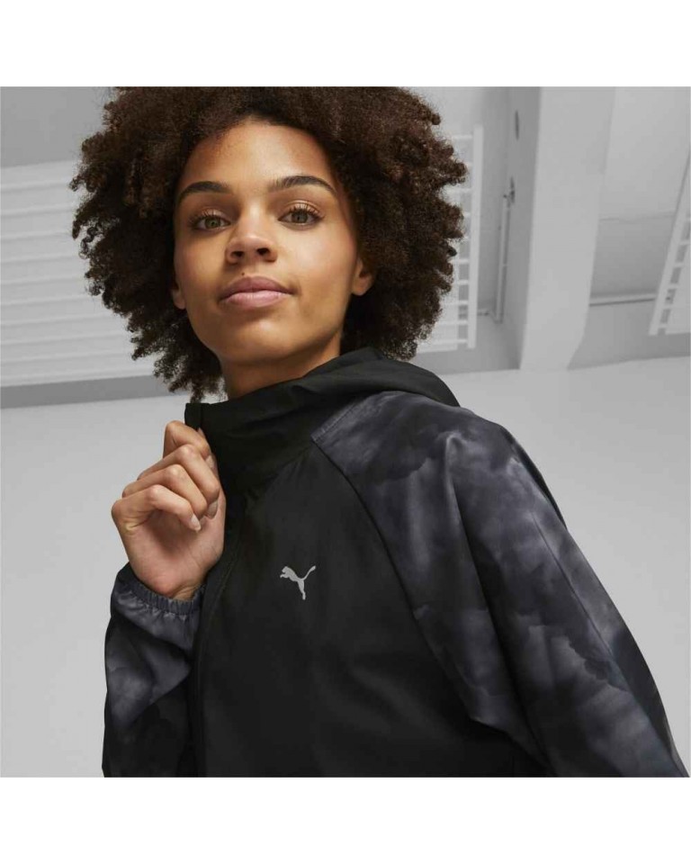 Γυναικεία Ζακέτα Puma Run Favorite Aop Women Jacket 524035-01