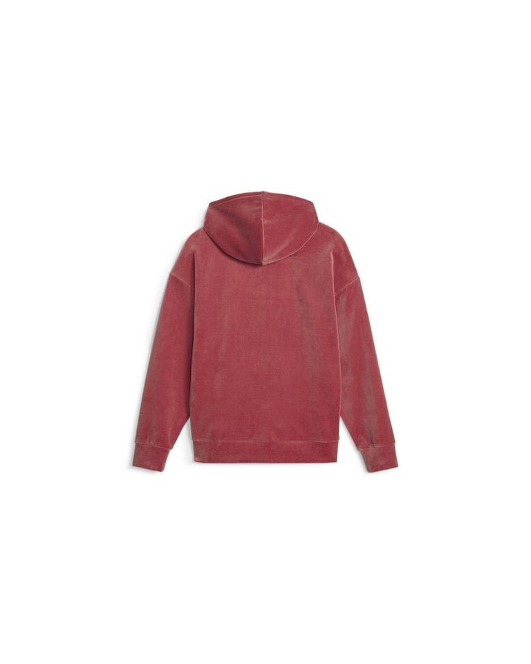 Γυναικεία Ζακέτα Με Κουκούλα Puma ESS Elevated Velour FZ Hoodie 675990-21