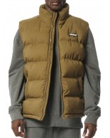 Ανδρικό Αμάνικο Μπουφα΄ν Body Action Men's Puffer Vest 073326-01 (Olive Khaki)