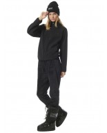 Γυναικεία Ζακέτα Body Action Women's Polar Fleece Jacket 071328-01 (Black)