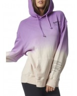 Ζακέτα με Κουκούλα Body Action Dip Dyed Hoodie 063318-13C  (Lilac)