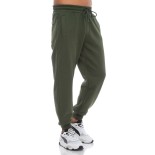 Ανδρικό Παντελόνι Φόρμας Be Nation Logo Elastic Hem Pant D.Khaki 13B 02302301A-1-1