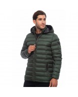 Ανδρικό Μπουφάν Be Nation Padded Jacket With Detachable Hood D.Green 7B 08302305