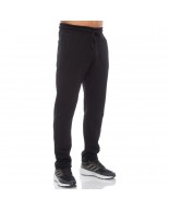 Ανδρικό Παντελόνι Φόρμας Be Nation Logo Open Hem Pant Black 01 02302312