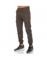 Ανδρικό Παντελόνι Φόρμας Be Nation Cargo Pants Elastic Hem D.Chaki 13B 02302308