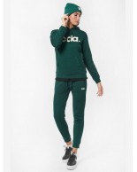 Γυναικείο Παντελόνι Φόρμας Body Action Women Slim Fit Joggers 021238 07B Dark Green