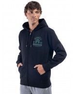 Ανδρική Ζακέτα με Κουκούλα Russell Athletic Interlink Zip Through Hoody A3-015-2-099