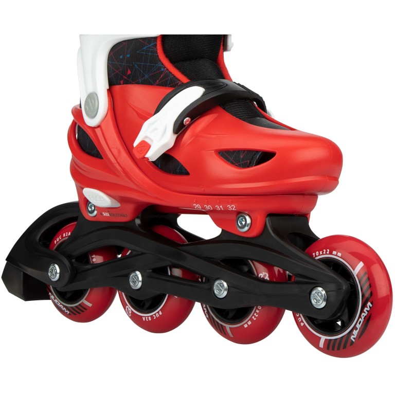 Nijdam Inline Skates Ρυθμιζόμενα "Rad Racer"