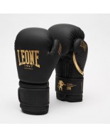 Γάντια προπόνησης Leone Black & Gold Boxing Gloves GN059-D