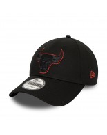 Αθλητικό Καπέλο NEW ERA Chicago Bulls Metallic Outline Black 9FORTY Adjustable Cap 60435146