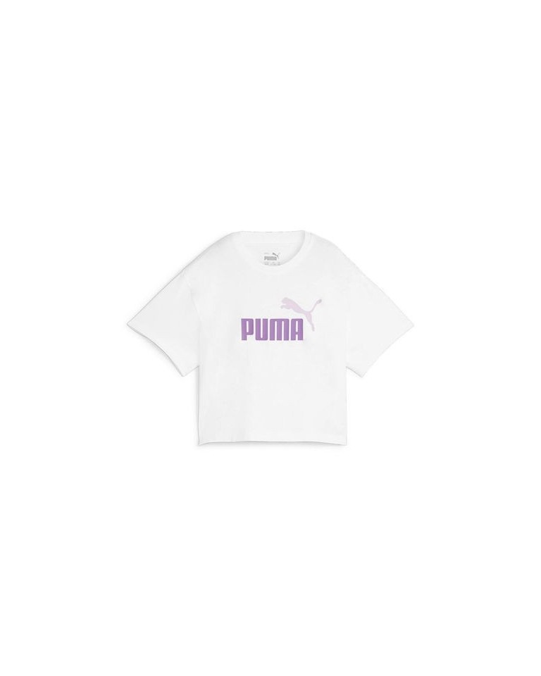 Παιδικό T-shirt Puma Girls Logo Cropped Tee 845346-73