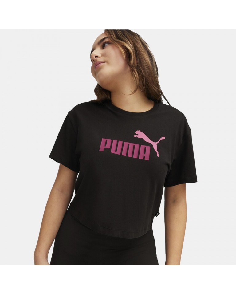 Παιδικό T-shirt Puma Girls Logo Cropped Tee 845346-94