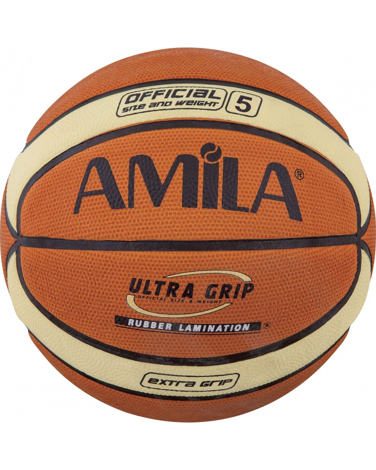 Μπάλα Basket Amila Cellular Rubber No. 5 41512