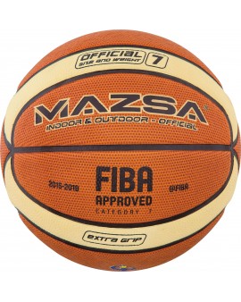 Μπάλα Basket Mazsa 0BB-41510 No. 7 FIBA Approved 41510