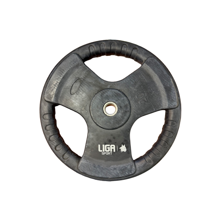 Rubber Weight Lifting Plate 20Kg (Φ28) Ligasport