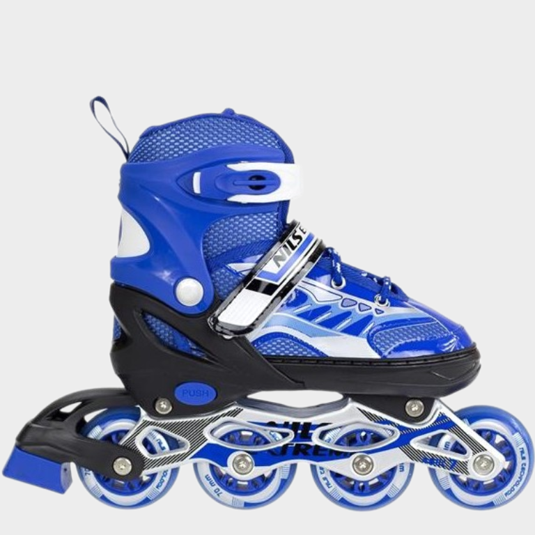 Αυξομειούμενα Πατίνια Roller NJ 1828 A Inline Skates Nils Extreme Μπλέ (39-42)