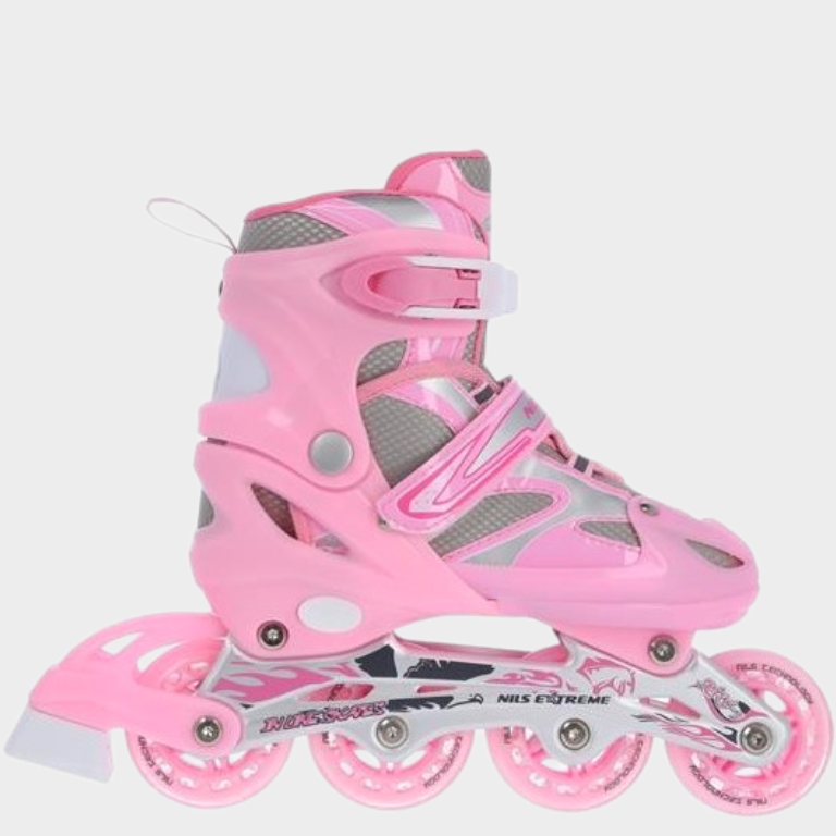 Αυξομειούμενα Roller NH18366 2 ΣΕ 1 Ροζ In-Line Skates/Hockey Ice Skates