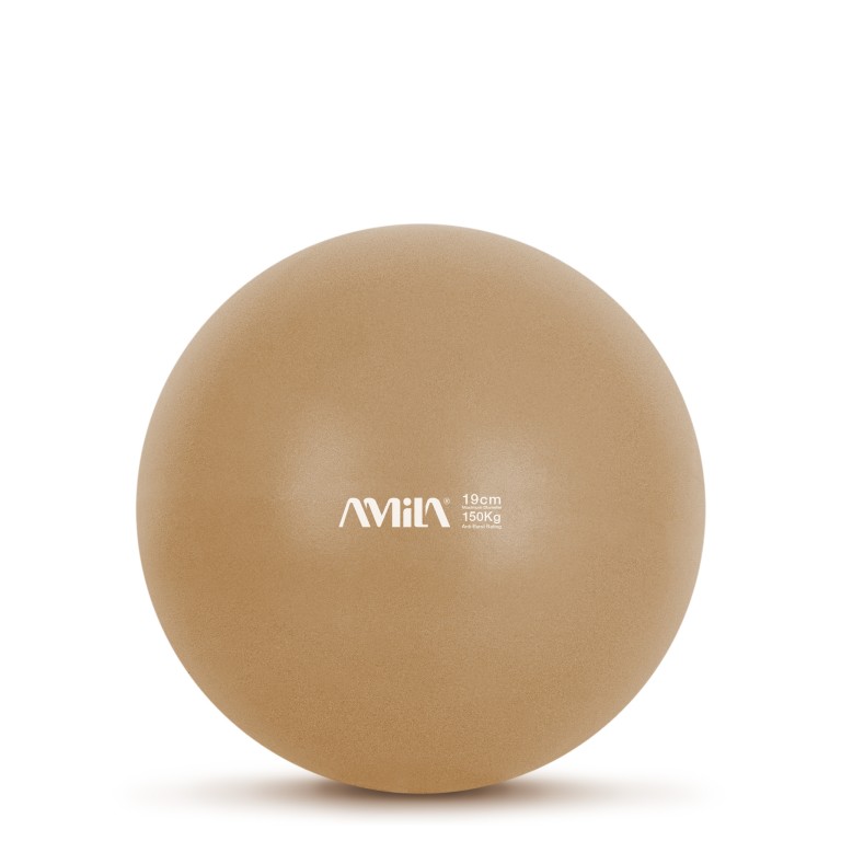 Μπάλα Γυμναστικής Amila Pilates Ball 19cm Χρυσή Bulk 95804