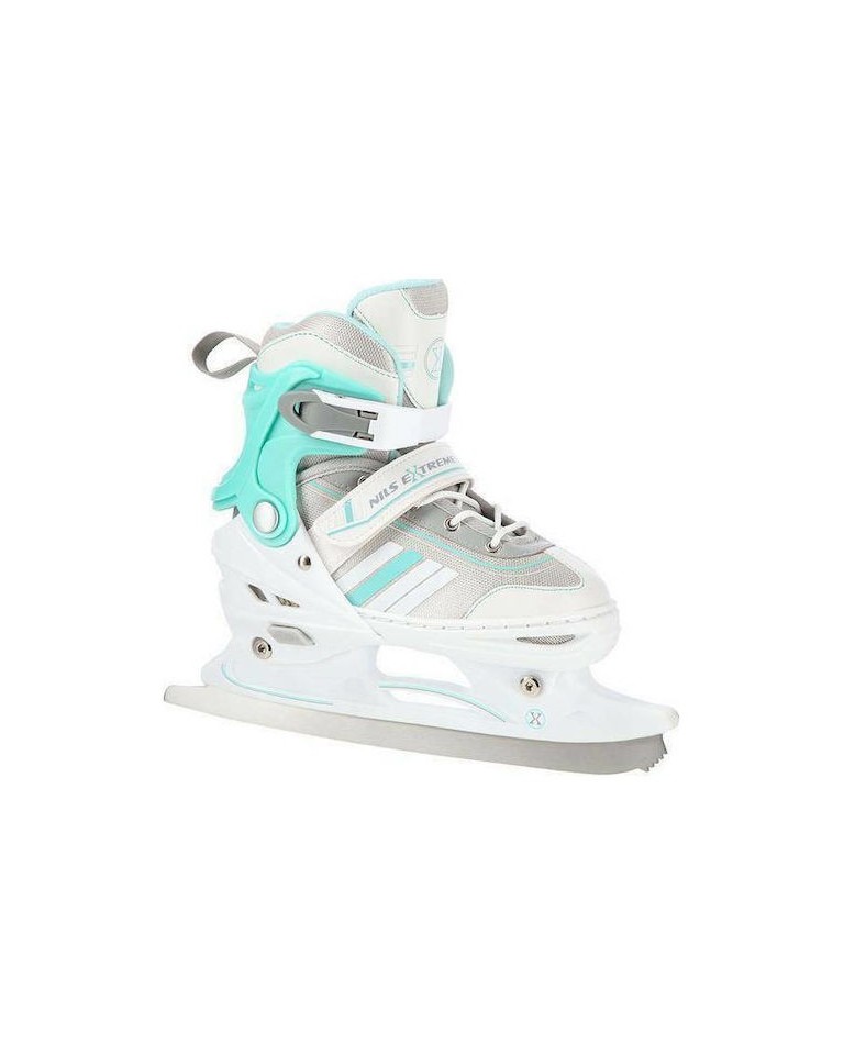 Αυξομειούμενα Πατίνια Rollers Nils Extreme NH18191 2 in 1 Inline (White/Blue)