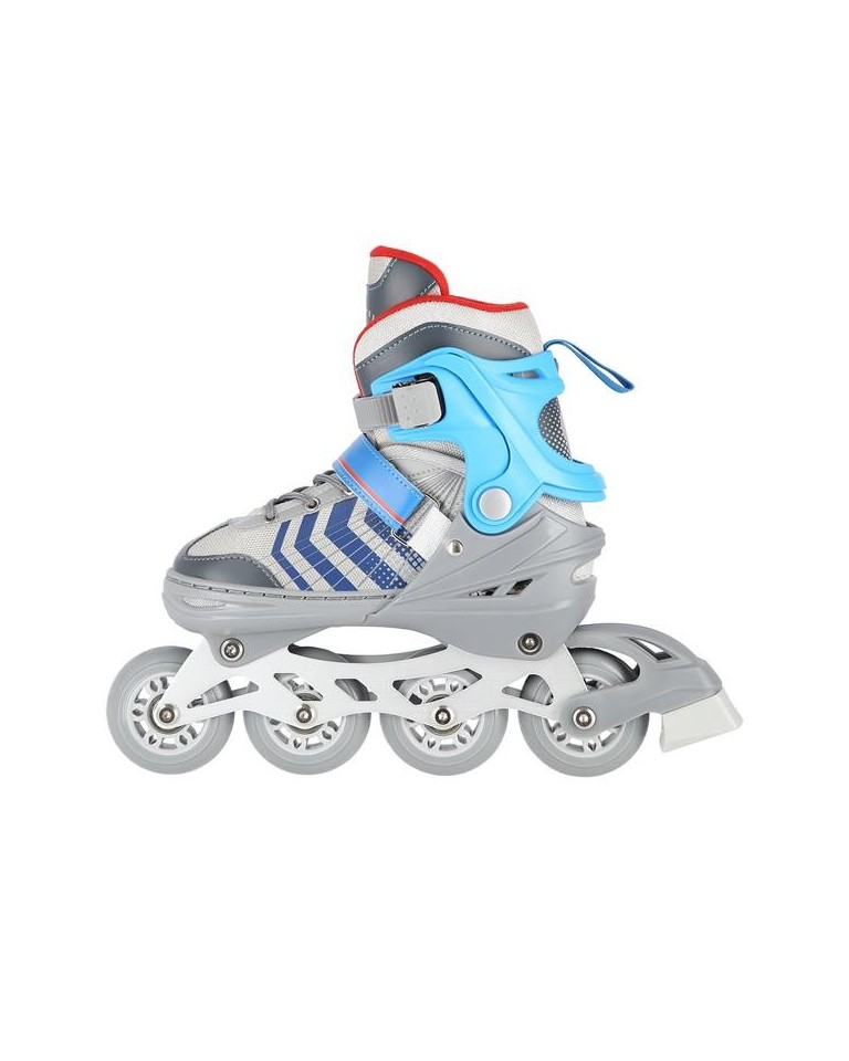 Αυξομειούμενα Roller NH18192 A 4σε1 Γκρι/Μπλε IN-LINE SKATES/HOCKEY ICE SKATES