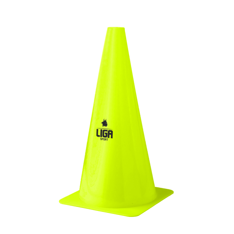 Κώνος Απλός 15cm Ligasport Agility Cone (Κίτρινο Φωσφοριζέ)