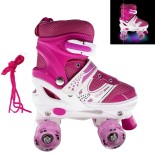 Αυξομειούμενα Πατίνια Roller G&C SK3 Quad Ρόζ (Size 35-38)