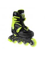 Αυξομειούμενα Πατίνια Roller NJ/NA 0321 Μαύρο/Λαχανί IN-LINE SKATES NILS EXTREME